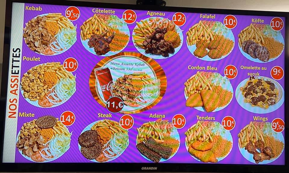 Restaurant Pontorson - Istanbul Kebab Pontorson Mont saint michel - Menu Image 3